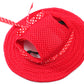 Breathable Pet Dog Baseball Cap, Sun Hat for Teddy, Bichon & Small/Medium Dogs (S/M)