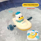 Baby Yellow Duck Water Play Toy – Wind-Up Kayaking Duck with Pull-Wire Action