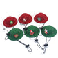 Pet Christmas Felt Hat, Soft Cute Holiday Cosplay Accessory for Dogs & Cats