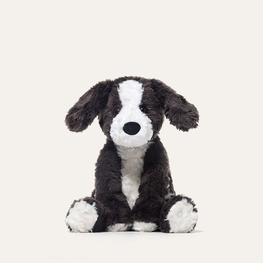 Puppy Plush Cute Border Collie Comforter Toy, 24cm Soft Stuffed Animal