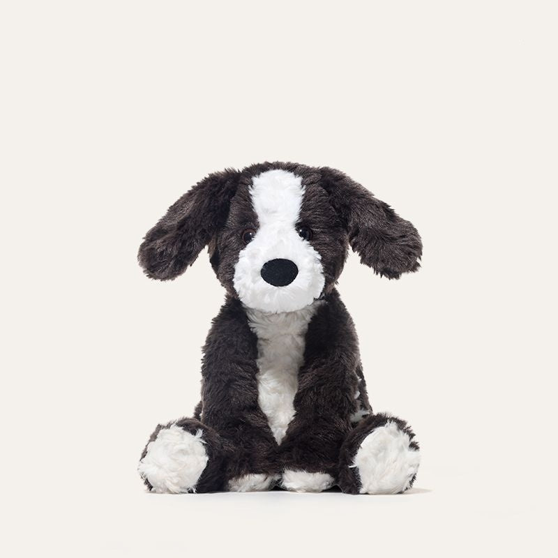 Puppy Plush Cute Border Collie Comforter Toy, 24cm Soft Stuffed Animal