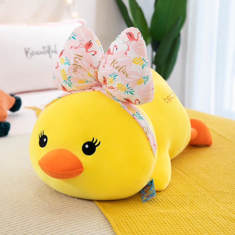 Glamorous Comfort: Makeup Duck Plush Toy Doll (Super Soft Elastic).