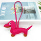 Sausage Dog Style Carrying Strap Bag Ornament, Fashion Commuting Leather Charm