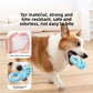Pet Dog Chewing Toy Slippers, Durable Rubber Teething Shoes for Puppies