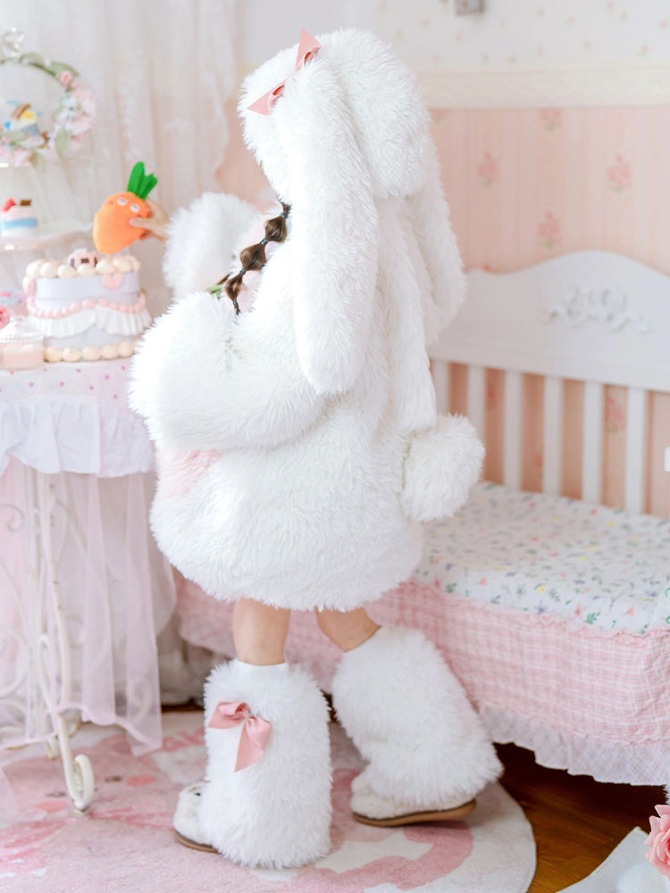 Easter Bunny Parent-Child Costume, Matching Family Jumpsuit for Easter Celebrations