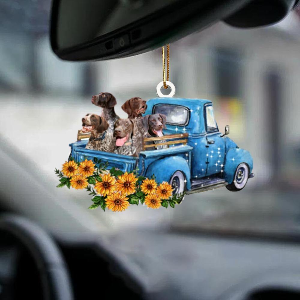 Sleeping Angel Dog Car Pendant, Cute Acrylic Hanging Ornament for Cars, Doors & Home Decoration