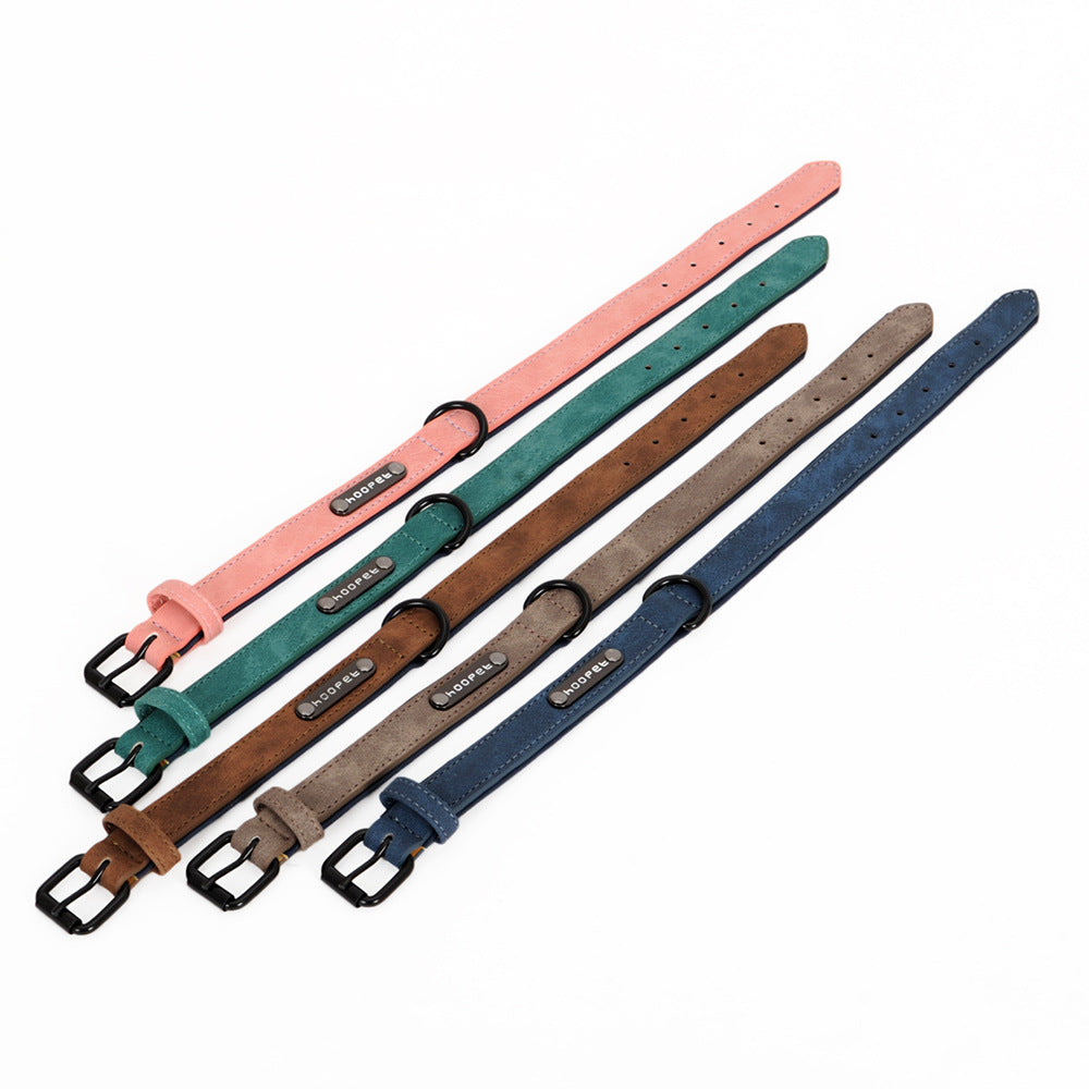 PVC Adjustable Puppy Dog Collar, Durable Collar for Teddy, Golden Retriever, Small & Medium Dogs (S–XL)