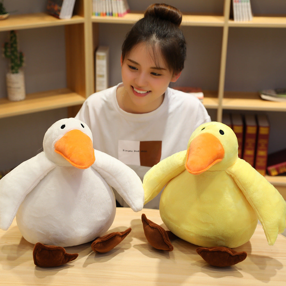 Cute Net-Red Duck Plush Doll – Super Soft Short-Plush Stuffed Toy