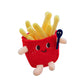 Cartoon Plush Hamburger, Fries, Hot Dog & Chicken Leg Keychain – Cute Food Plush Pendant