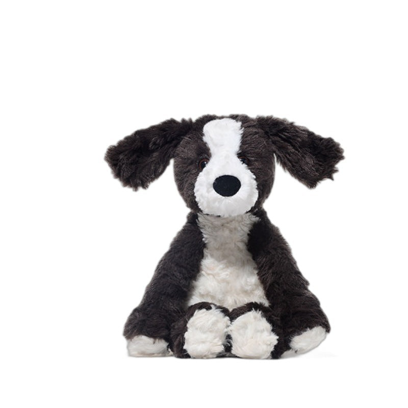 Puppy Plush Cute Border Collie Comforter Toy, 24cm Soft Stuffed Animal