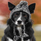 Pet Dog Autumn & Winter Woolen Hat, Cozy Cross-Dressing Style Warm Cap
