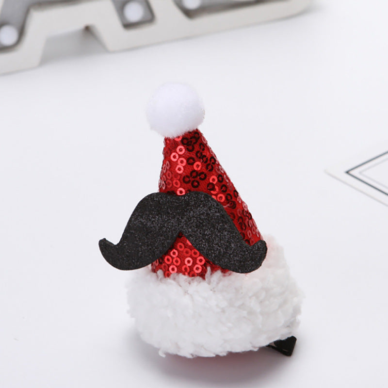 Halloween & Christmas Pet Hairpin Hat, Witch Hat & Holiday Headdress for Dogs & Cats