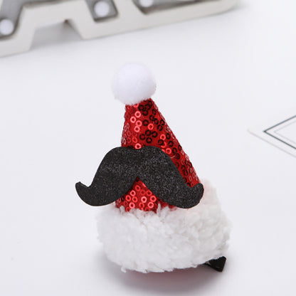 Halloween & Christmas Pet Hairpin Hat, Witch Hat & Holiday Headdress for Dogs & Cats