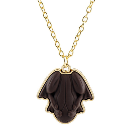 Wizardly Sweet: Chocolate Frog Hangtag Keychain of the Magic Academy.