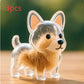 Dog Fur Storage Keychain, Cute Silicone Pet Pendant Accessory