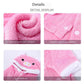 Fleece-Lined Thermal Coral Fleece Pig Pet Costume, Cat & Small Dog Winter Outfit