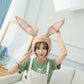 Bunny Ears Hat, Plush Headgear & Cute Photo Prop