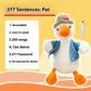 Talking Duck Plush Toy – Repeat Reading Smart Duck Doll (Rechargeable)