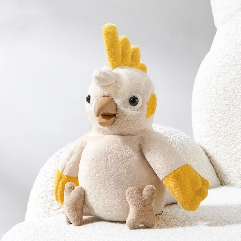 Learn & Play: Babycare Repeat Reading Talking Duck Plush Toy (Cabley/Kennylon/Parrot Styles).