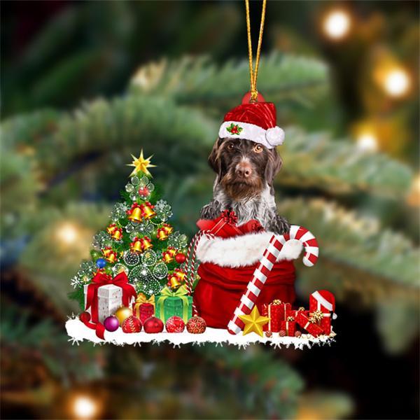 Sleeping Angel Dog Car Pendant, Cute Acrylic Hanging Ornament for Cars, Doors & Home Decor