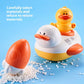 Electric Water Duck Shower Head – Baby Bath Rotating Spray Toy (3 Ducks Set)