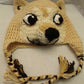Pure Hand-Knitted Dog 3D Hat, XXL Milk Cotton Skin-Friendly Handmade Pet Hat