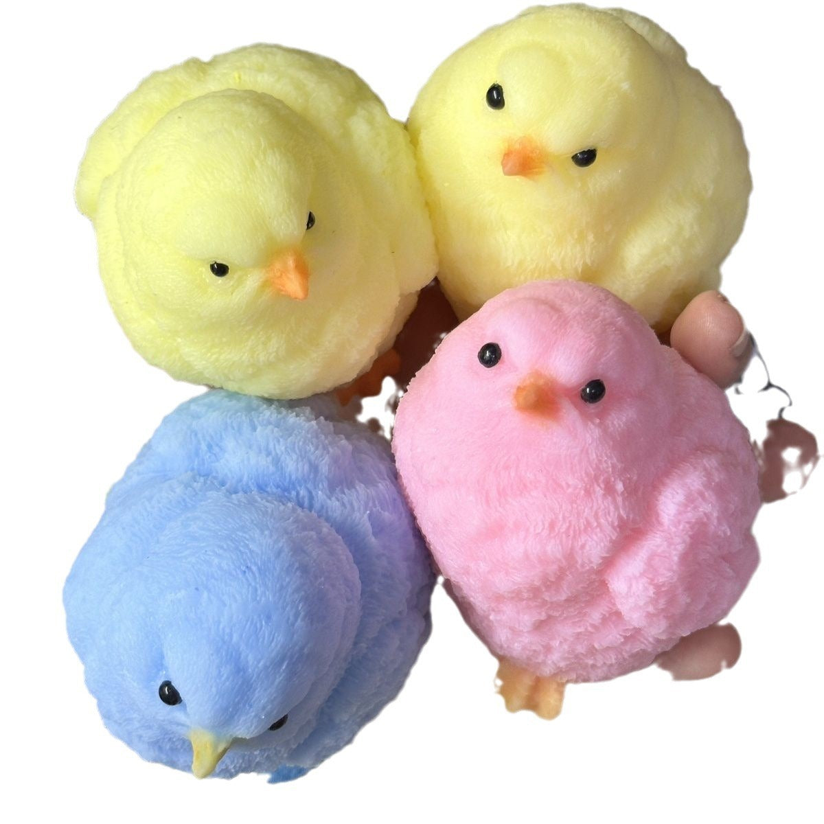 Cute Little Chicken Silicone Vent Squeezing Toy – Soft TPR Stress Relief Squishy