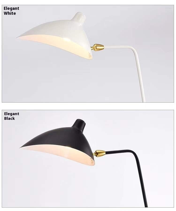 Modern Duck Tongue Floor & Table Lamp – Minimalist Nordic Lighting for Bedroom & Study