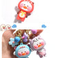 Epoxy Dudu Duck Keychain Pendant – Creative Cartoon PVC Soft Rubber Car & Bag Charm