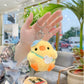 Cute Little Chicken Plush Toy Pendant – Soft Cloth Keychain Doll