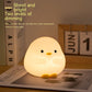 Cute Duck LED Night Lamp – Silicone USB Rechargeable Touch Sensor Light with Timer