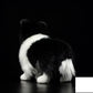 Fashion Simulation Plush Cute Border Collie Doll, 28cm Realistic Puppy Plush Toy