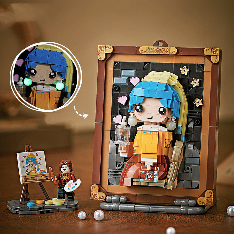 Shouting Duck Pour-Milk Ornament – Funny ABS Desk Decoration Figurine