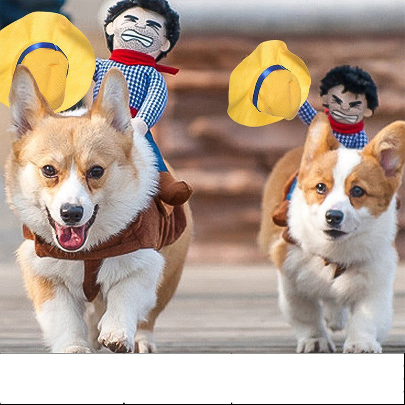 Cat Dance Lion Pet Funny Costume, Dog & Cat Four-Legged Outfit for Festivals & Fun Dress-Up