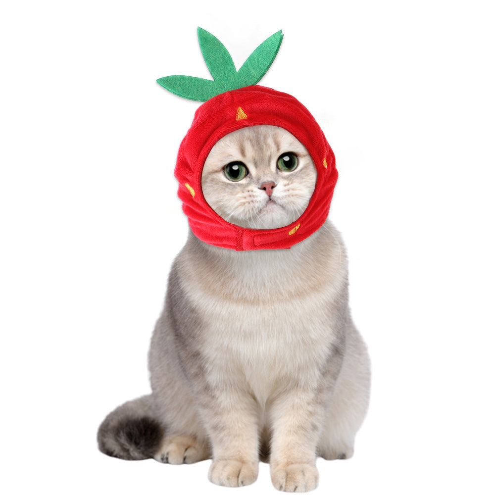 Funny Pet Dog & Cat Costume, Warm Hat Photo Prop Headwear
