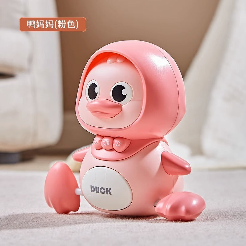 Motion & Melody: Electric Walking Swing Duck Interactive Toy (Multi-Sensory Development).