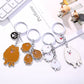 Creative Pet Dog Car Key Ring, Zinc Alloy Animal Keychain for Car Keys & Accessories