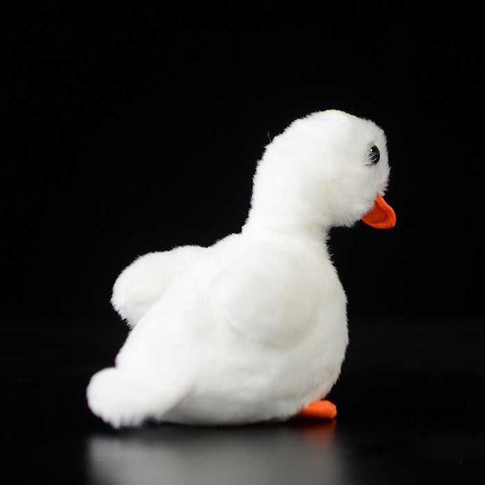 Simulation Cute White Duck Plush Toy – Soft Mini Duck-Shaped Stuffed Animal