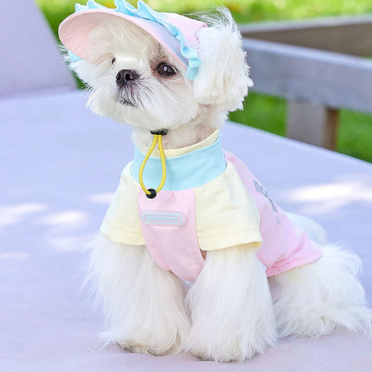 Dog Hat with Ear Holes, Exposed Ears Pet Cap for Small Dogs (Bichon, Schnauzer)