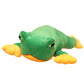 Ultra-Soft Comfort: Simulation Sleeping Frog Plush Doll (Crystal Super Soft).