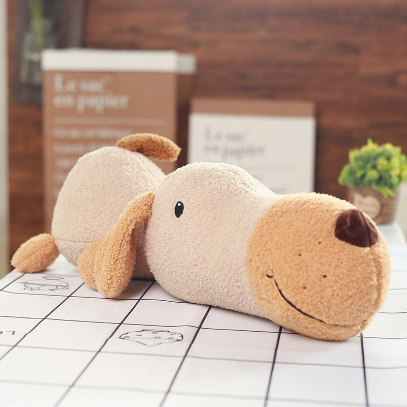 Restful Retreat: Dog Plush Doll Pillow (Soft $\mathbf{100\%}$ PP Cotton Filled).