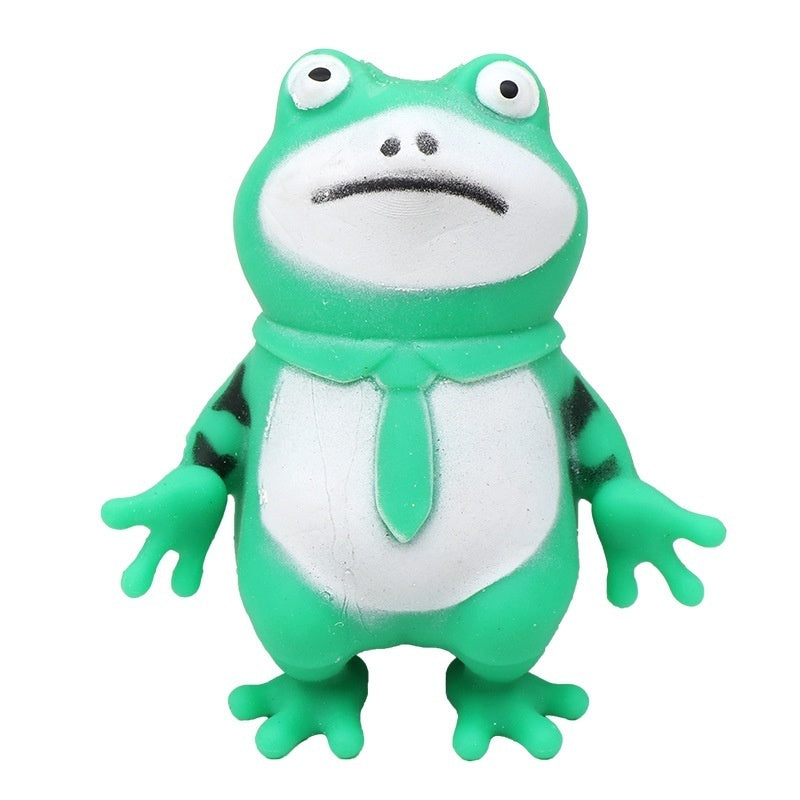 Stress Buster: Trend Cartoon Little Frog Vent Decompression Squeeze Toy.