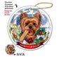 Sleeping Angel Dog Car Pendant, Acrylic Hanging Ornament for Cars, Doors & Home Displays