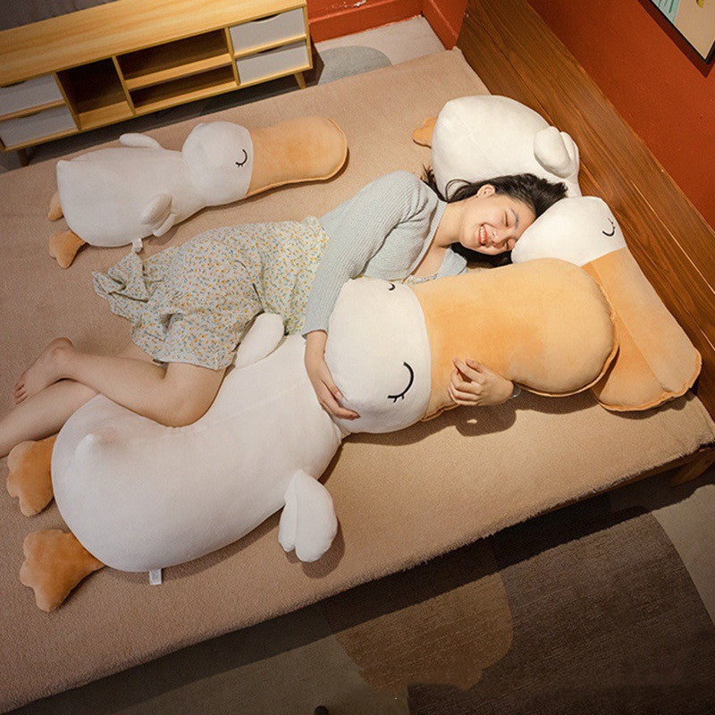 Fashion Animals Papa Duck Plush Toy – Soft Lying Duck Plush in Multiple Sizes