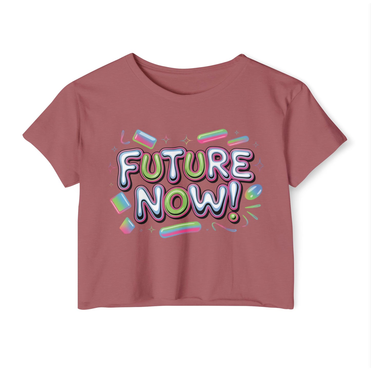 Festival Crop Top - Women's Boho Rave Tank