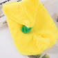 Dog Clothes, Autumn and Winter Funny Banana Pet Costume