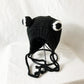 Cute Frog Big-Eye Knitted Wool Hat – Ear Protection Beanie for Women
