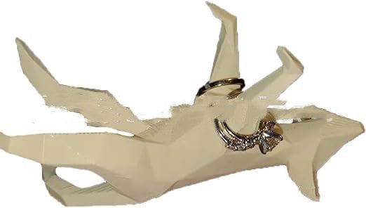 Dog Ring Holder Dish, Cute Decorative Jewelry Tray Gift for Women