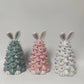 Easter Bunny Ceramic Tree Decorations, Glowing Spring Bunny Ornaments