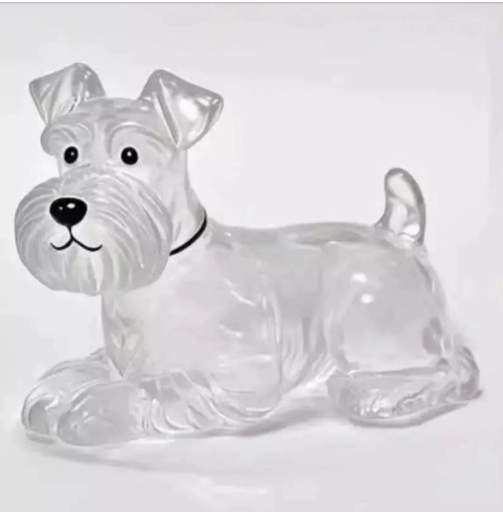 Dog Fur Storage Cute Pendant Keychain Bag Charm